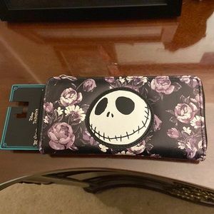 Nightmare Before Christmas Jack Skellington Wallet NWT